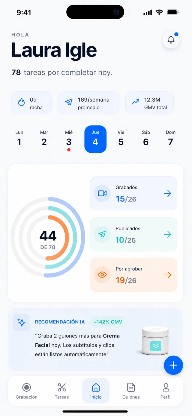 MyGMV App Screen